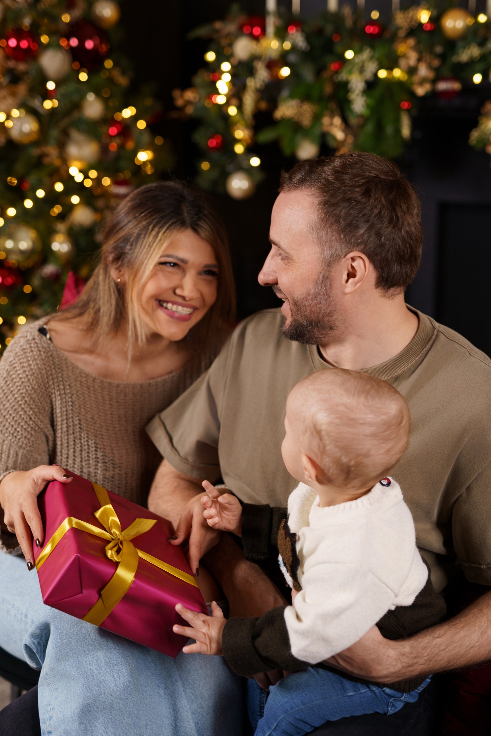 Рождественская фотосессия в студии FashionBox