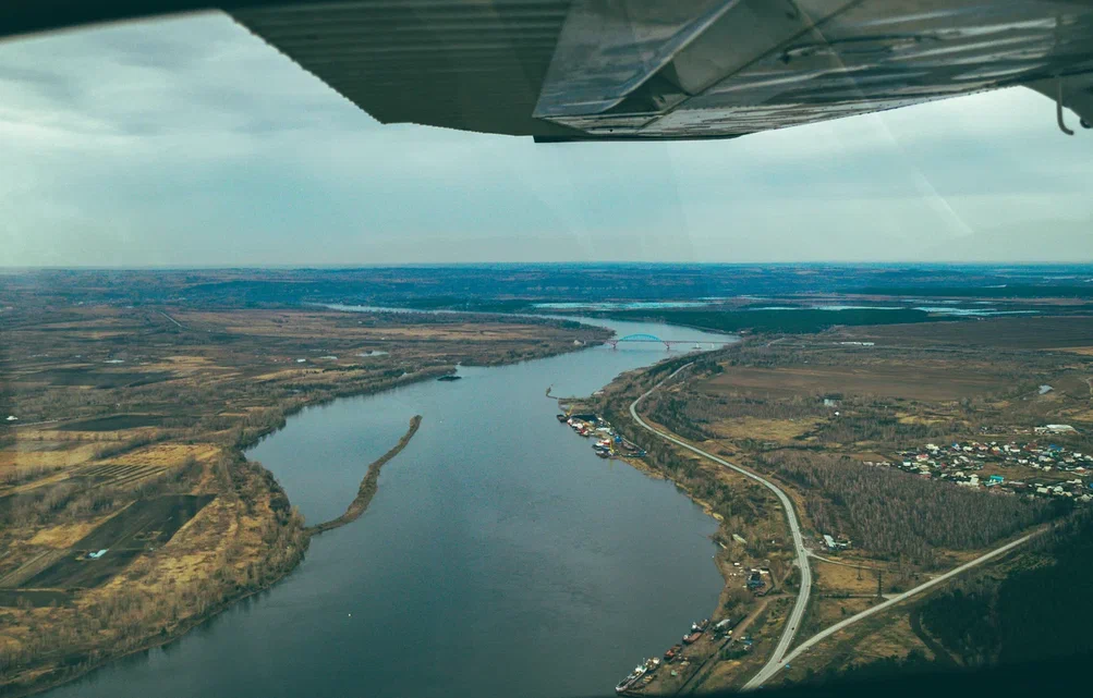 Прогулочный полет над городом на самолёте Cessna-172