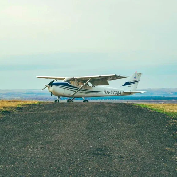 Загородный полет на самолёте Cessna-172