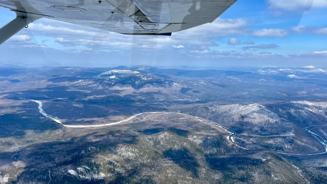 Загородный полет на самолёте Cessna-172