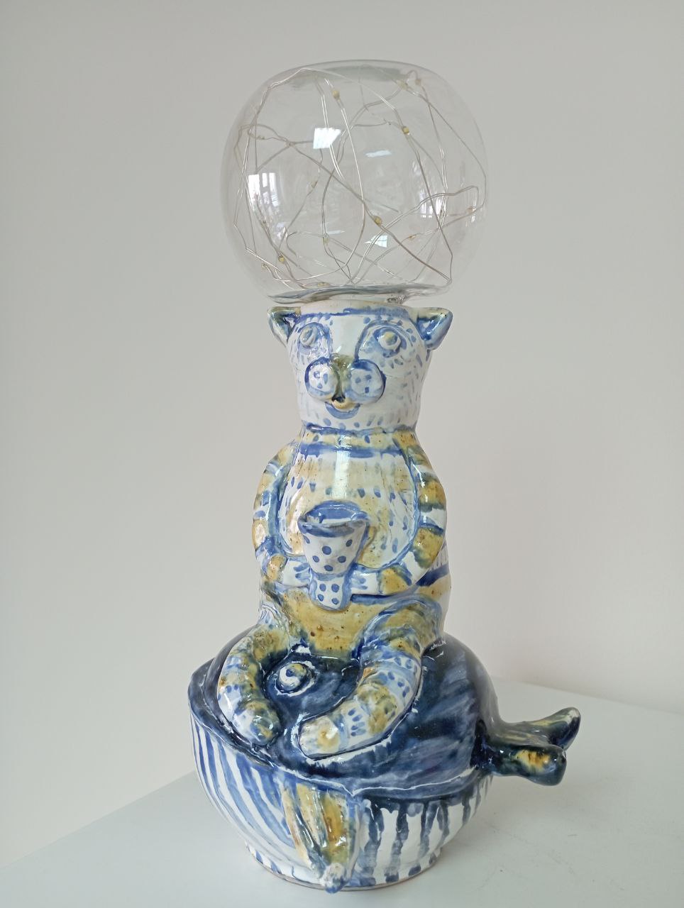 Мастер-класс по изготовлению керамической лампы