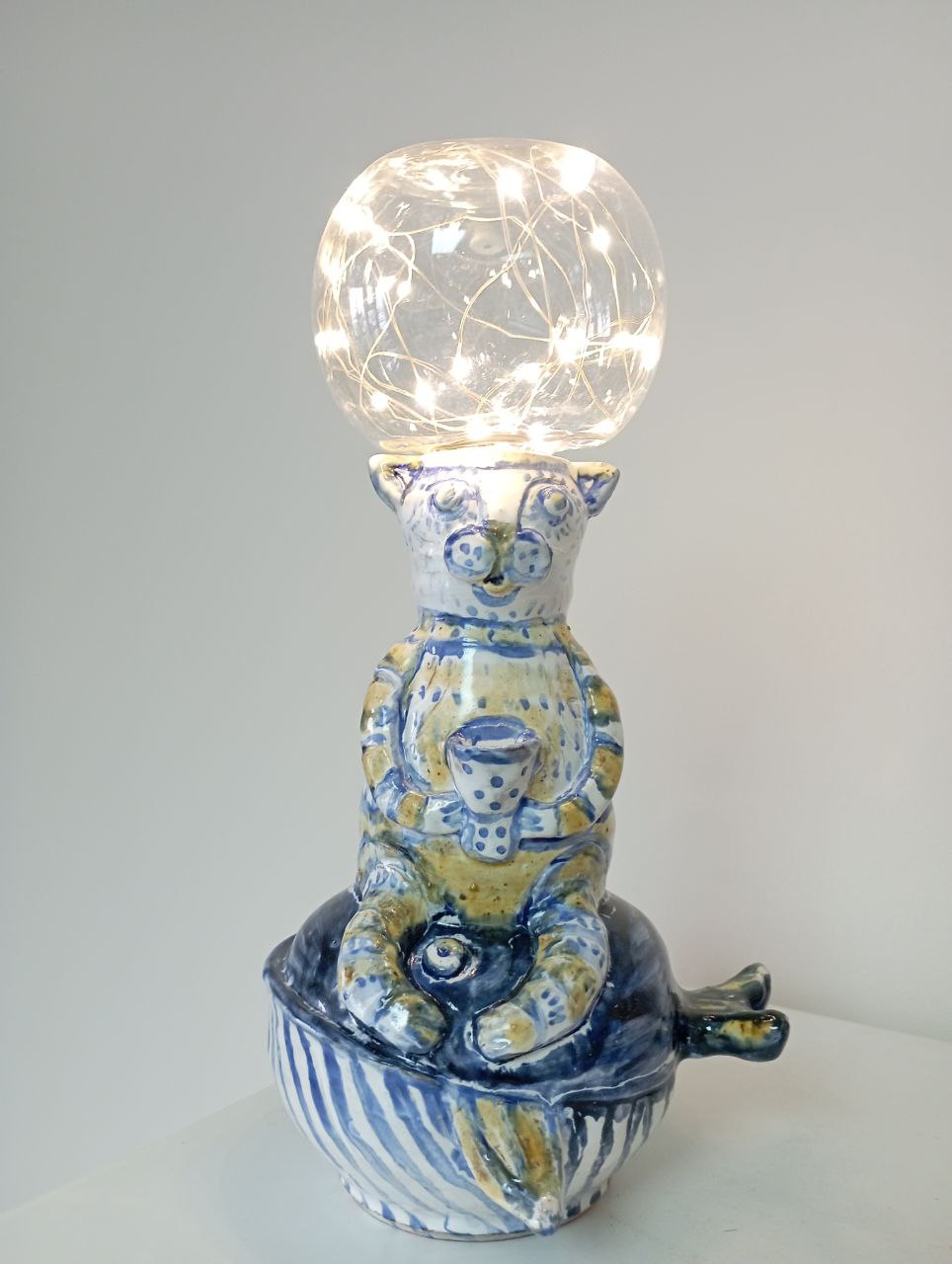 Мастер-класс по изготовлению керамической лампы