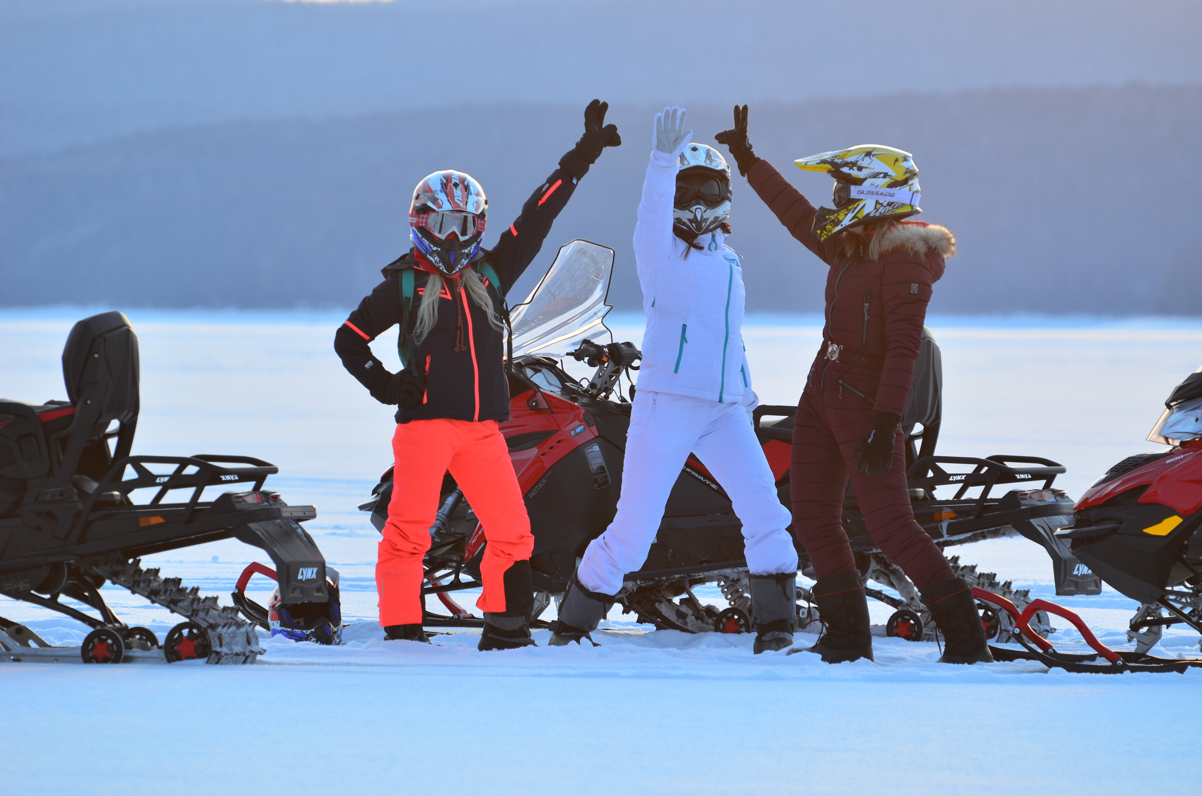 Тур "Активный день": снегоход + шашлык