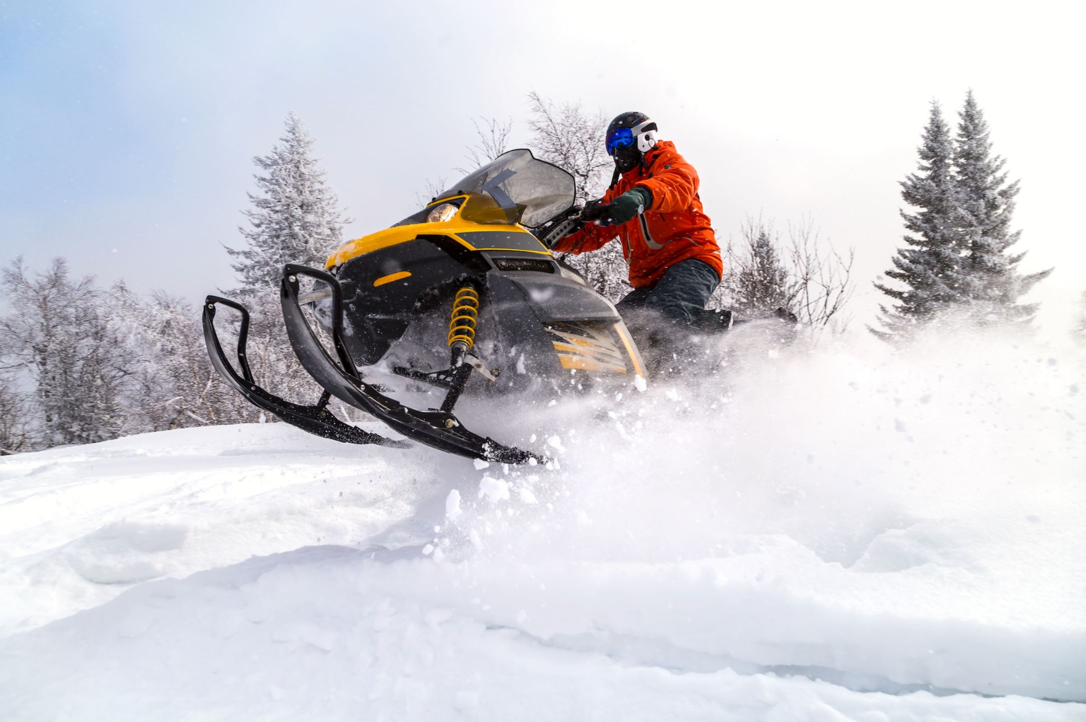 Тур "Активный день": снегоход + шашлык