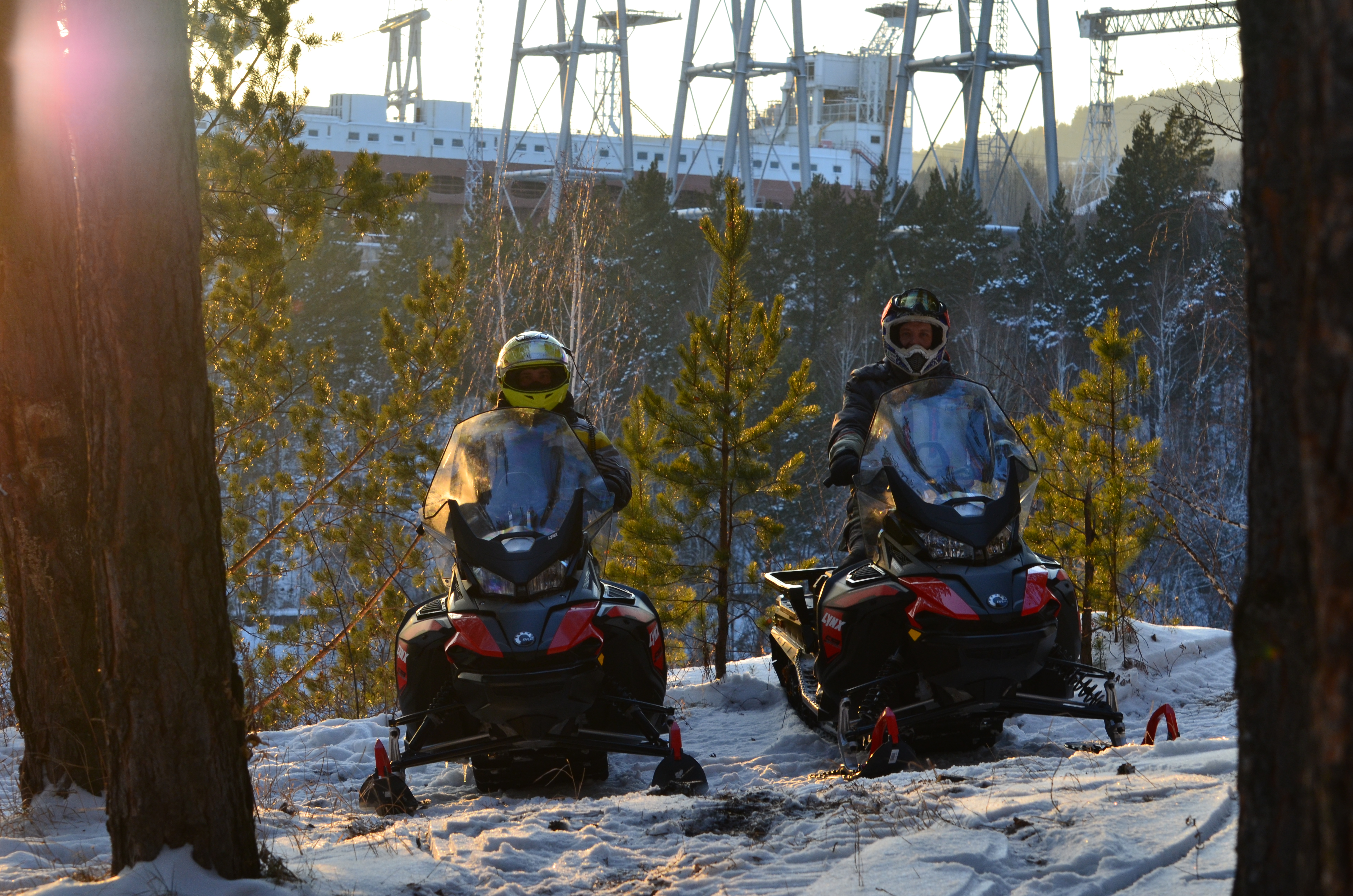 Тур "Активный день +": снегоход + шашлык