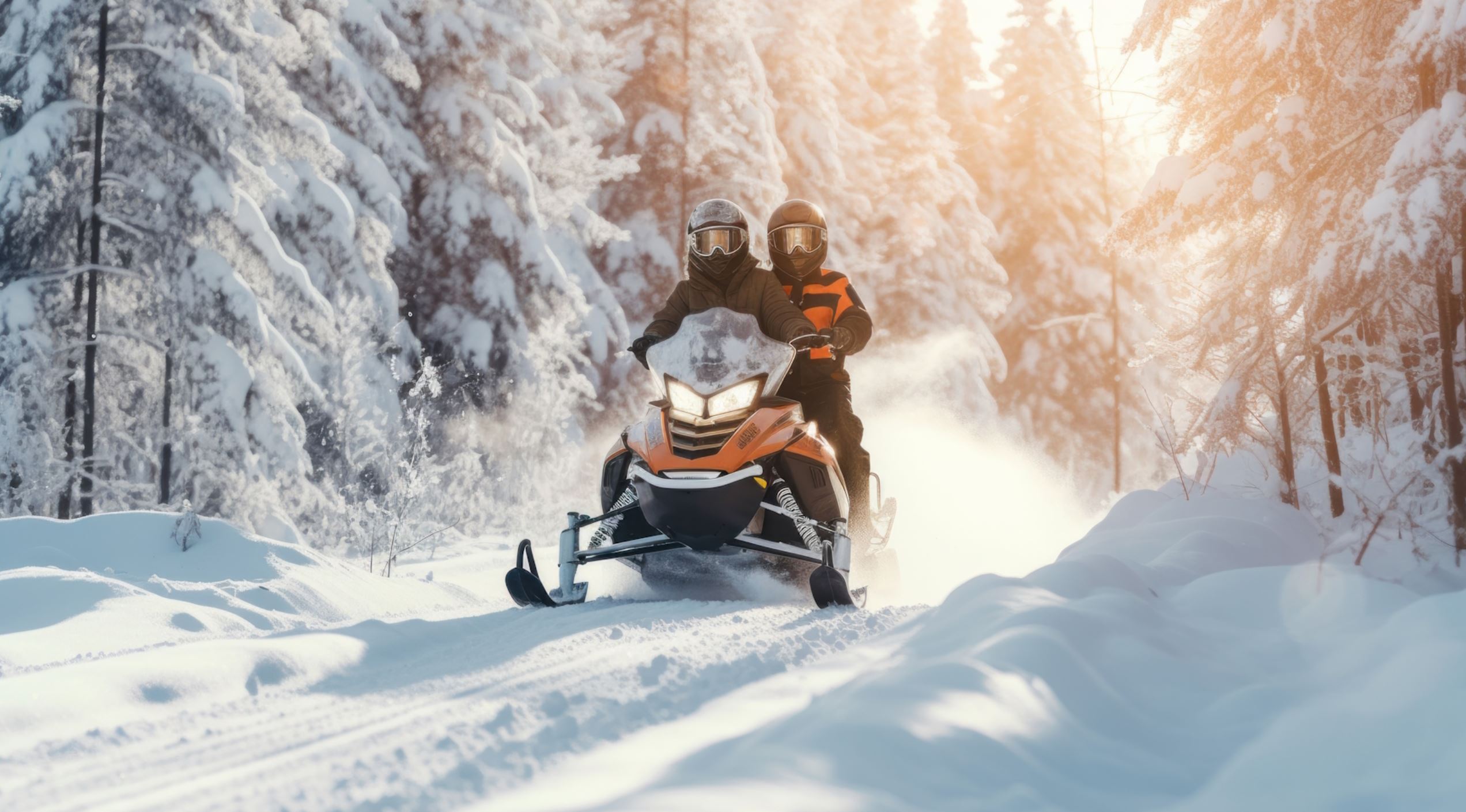 Тур на снегоходах "Снежное путешествие +"