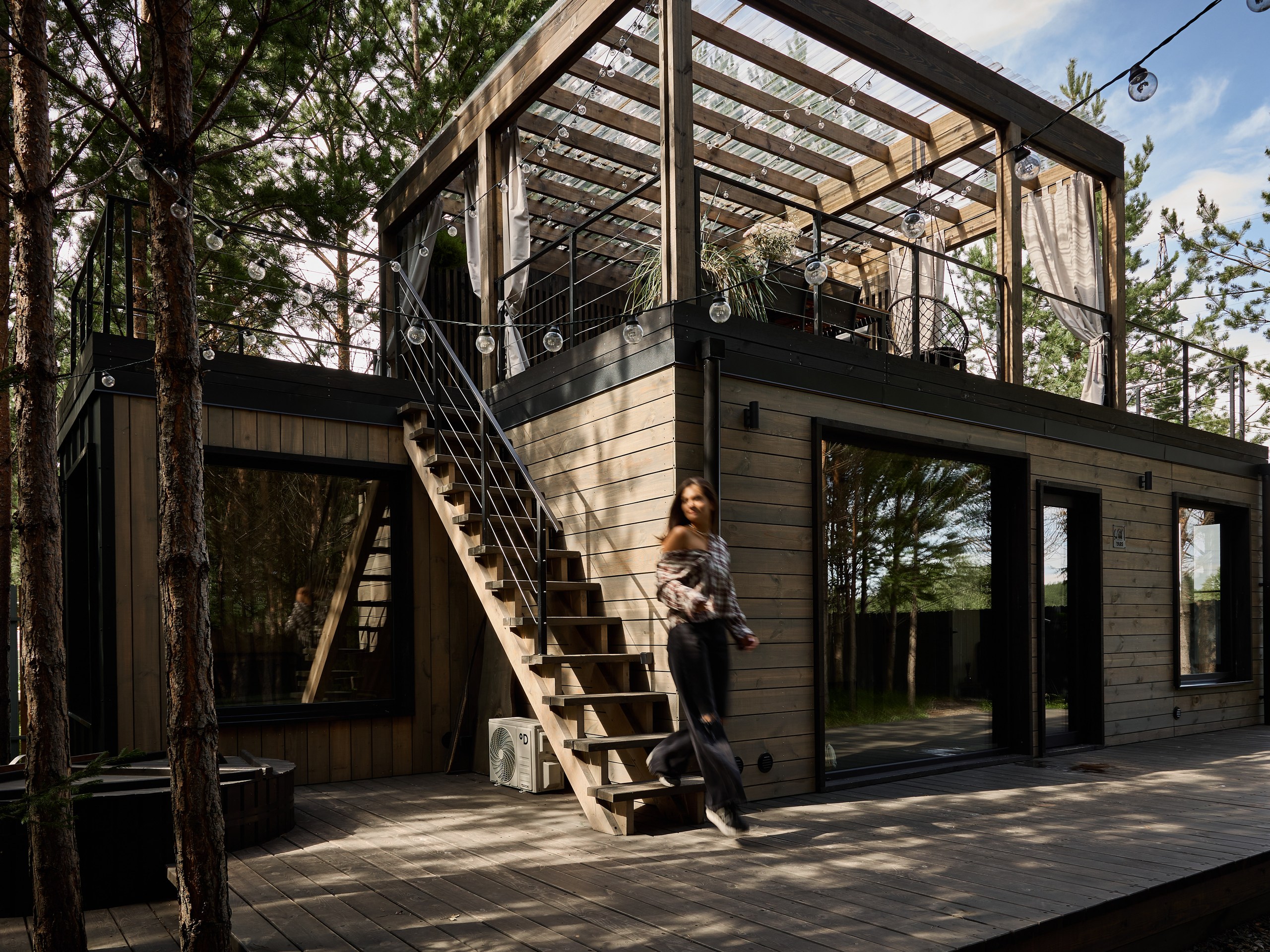 Аренда домика в лесу