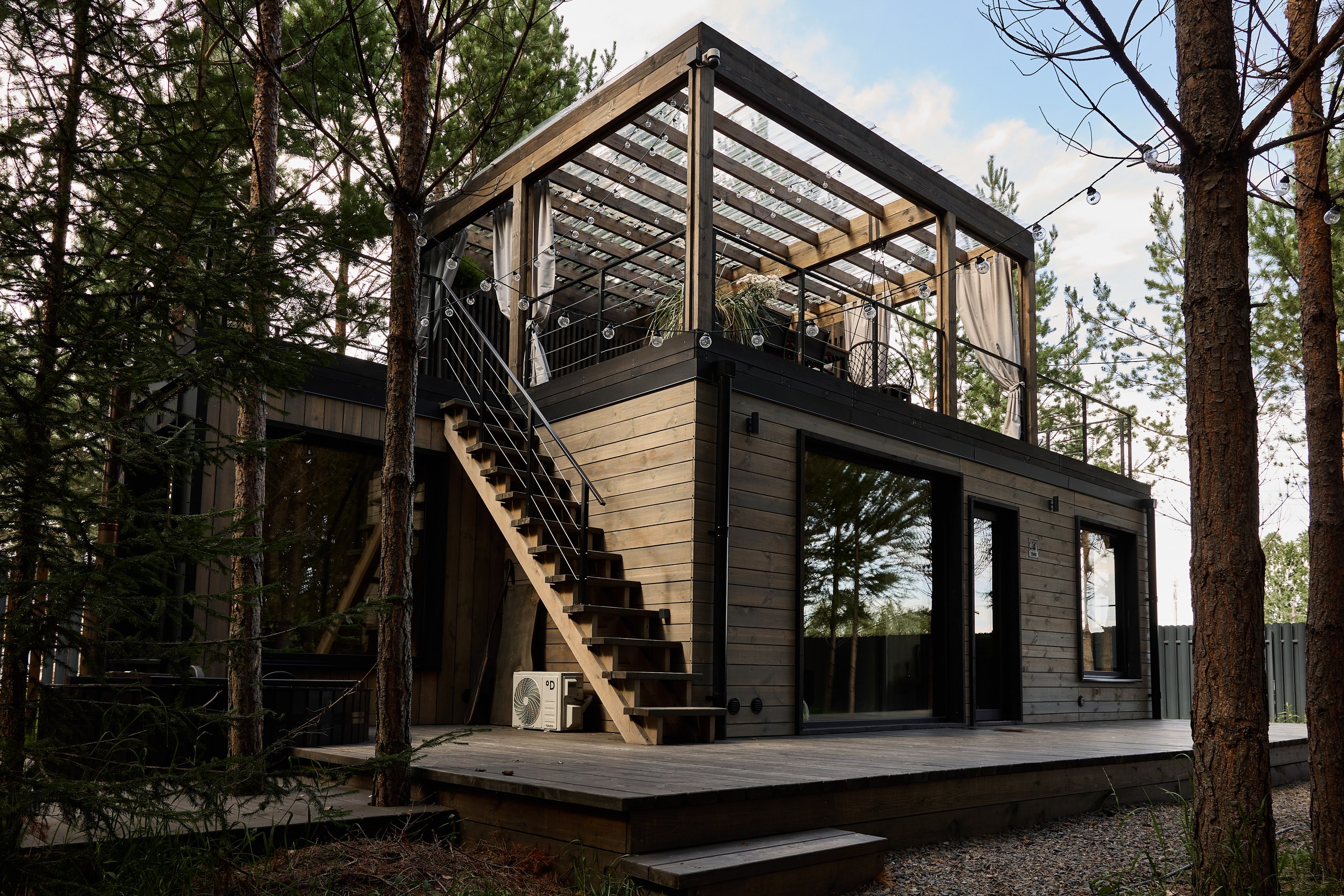 Аренда домика в лесу