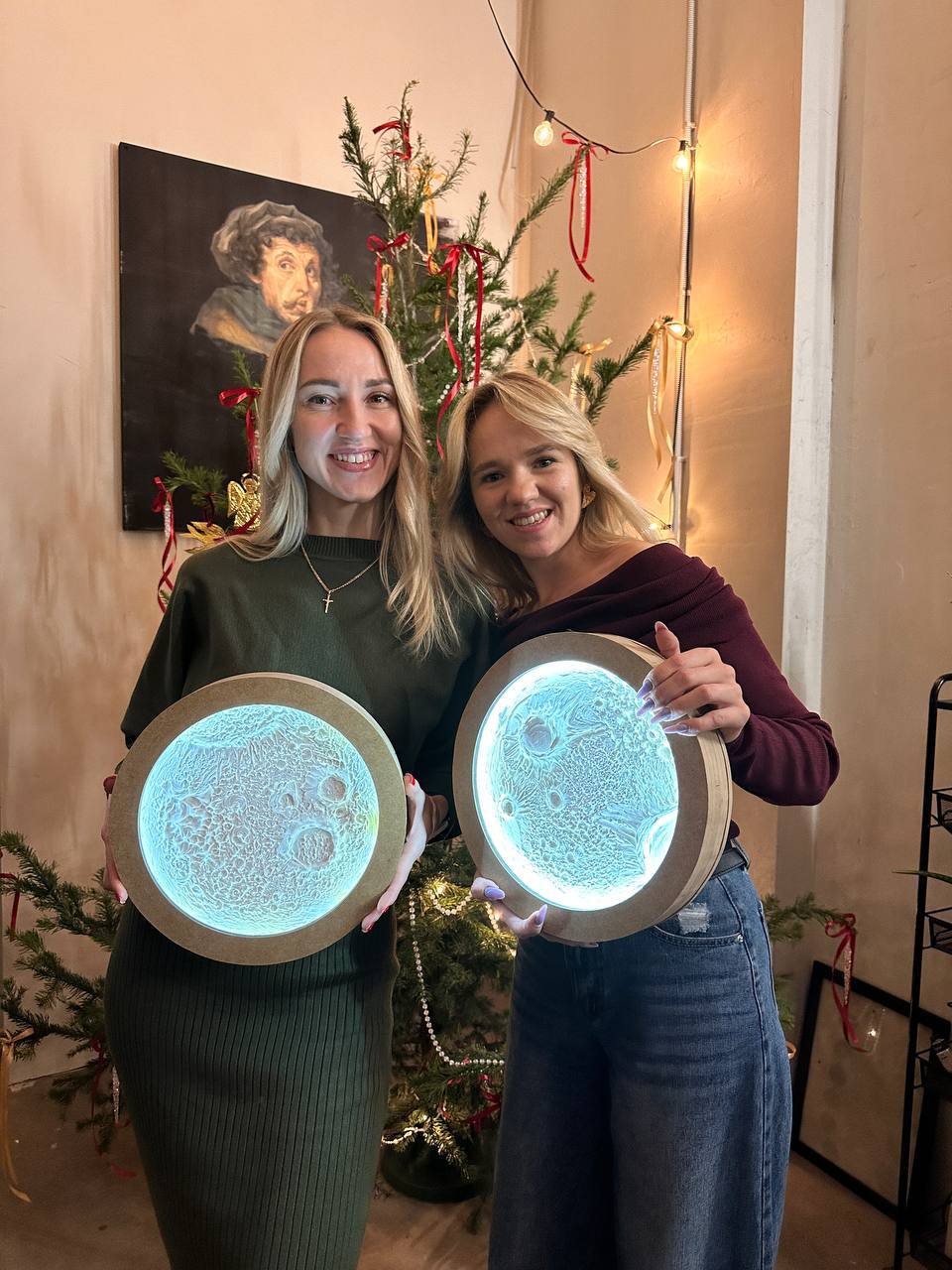 Мастер-класс по созданию текстурной Луны