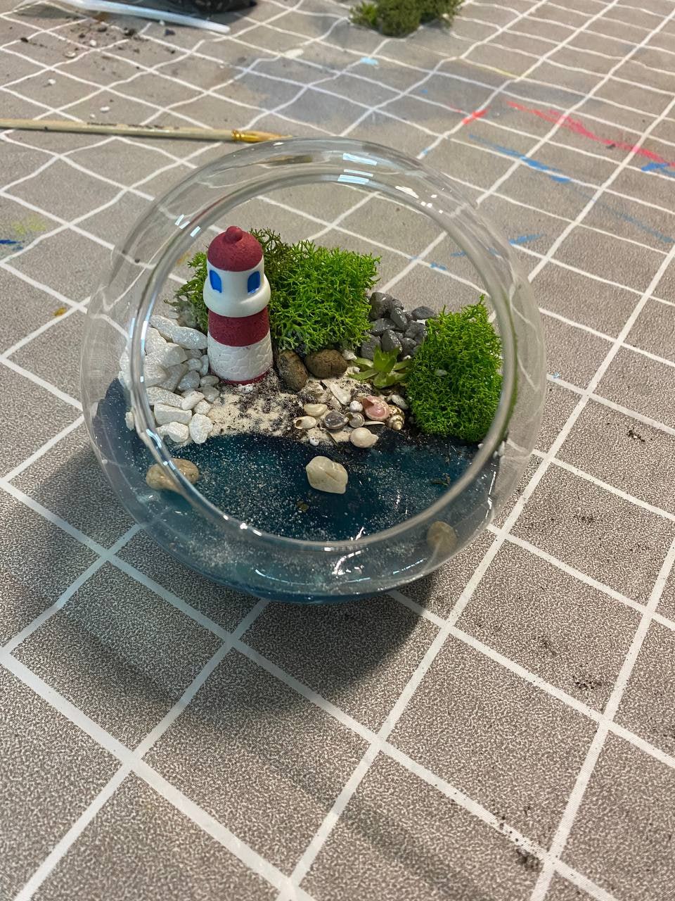 Мастер-класс по созданию флорариума