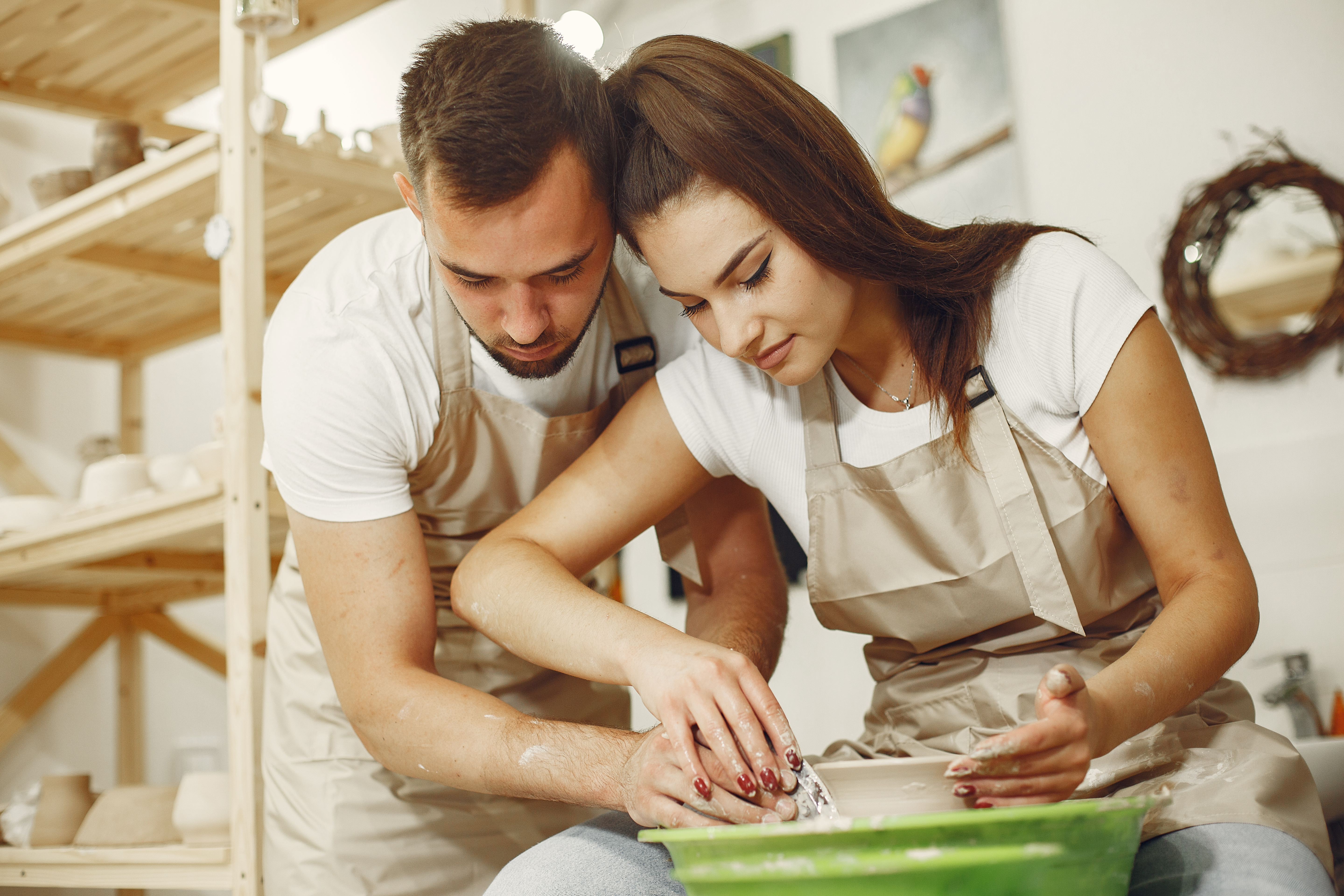 Гендер-пати в гончарной студии