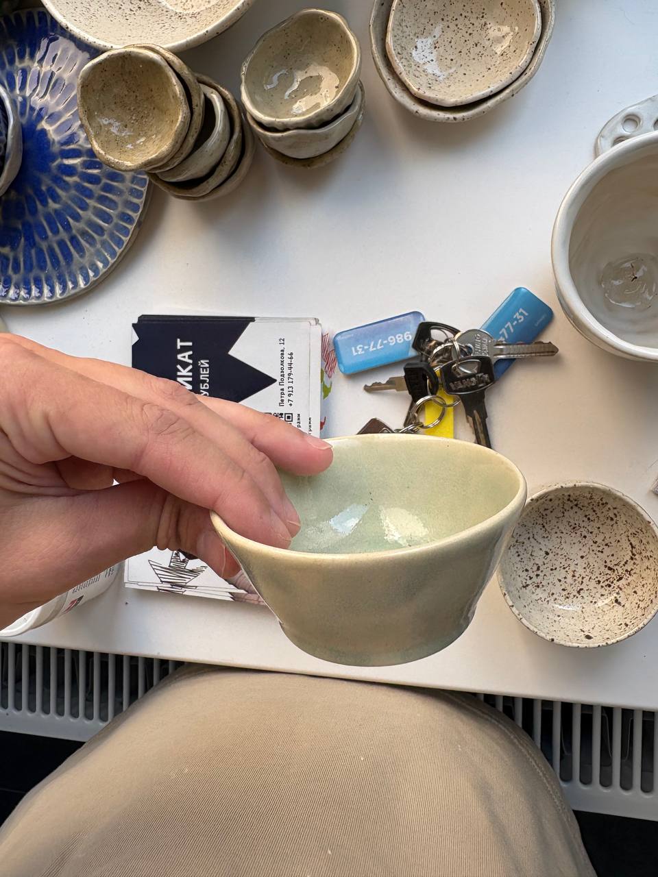 Лепка чайных пиал и чайная дегустация