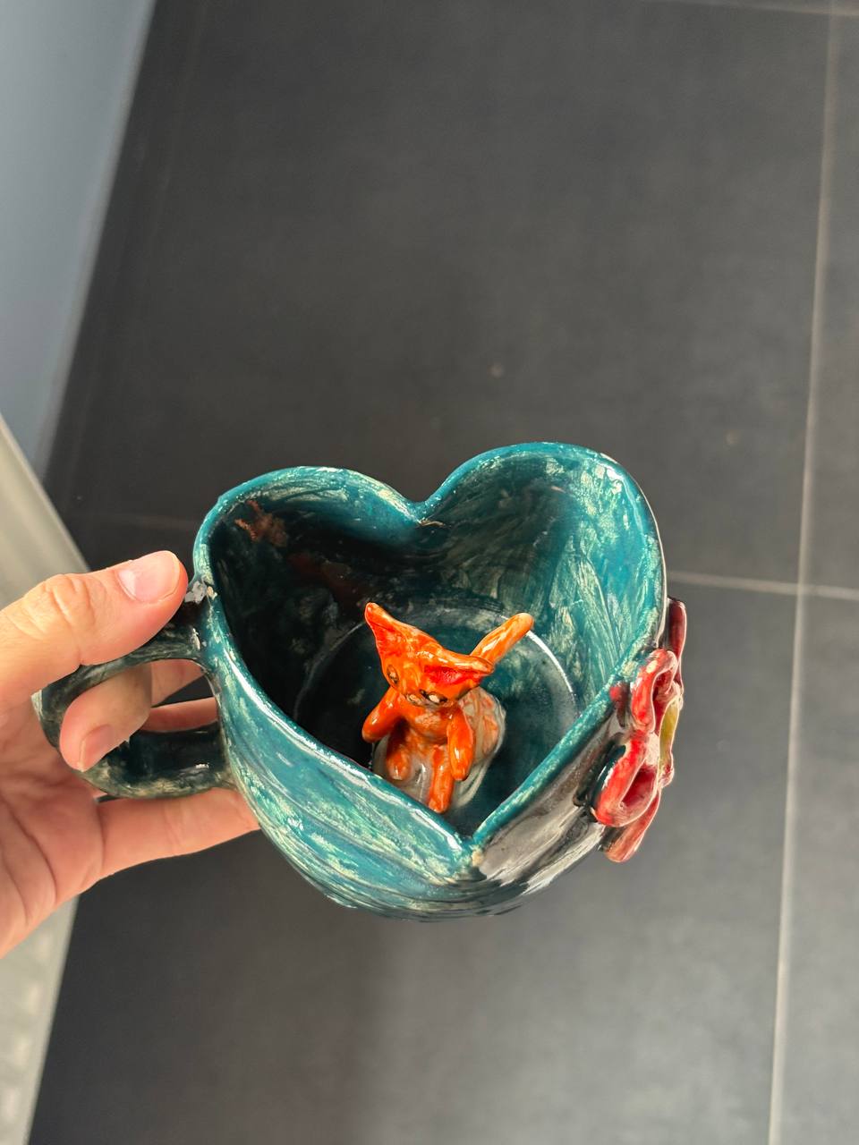 Гончарный мастер-класс "Чайная кружка с сюрпризом"