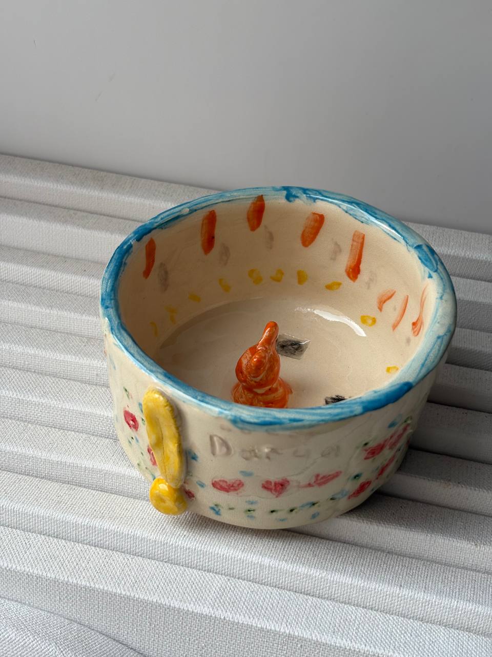 Гончарный мастер-класс "Чайная кружка с сюрпризом"