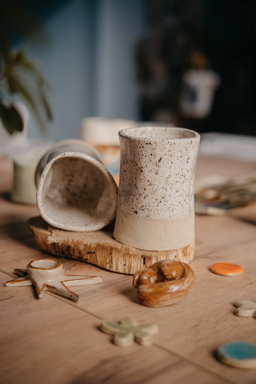 Мастер-класс "Керамический подсвечник: ручная лепка"