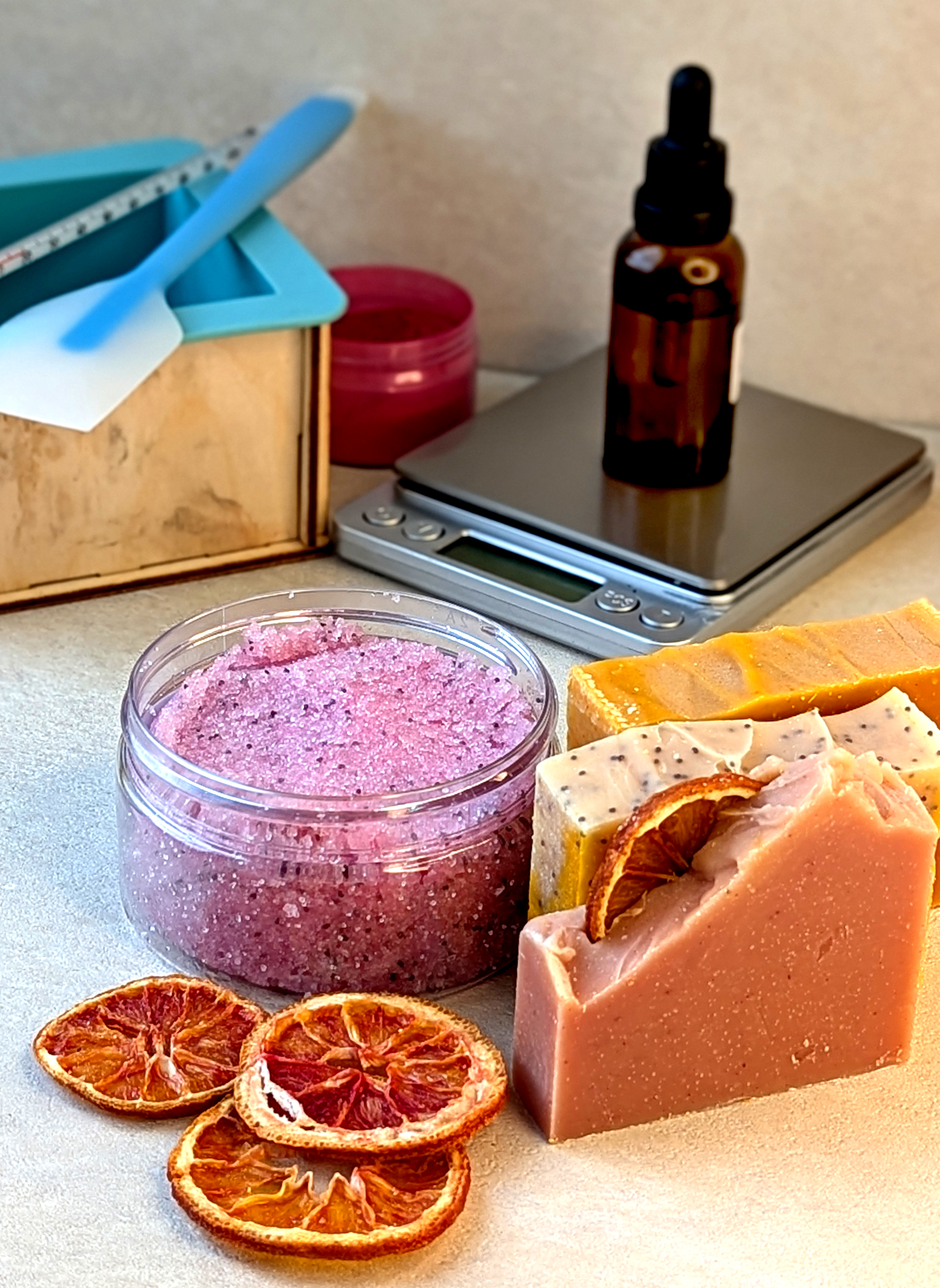 Мастер-класс по изготовлению мыла и скраба для тела