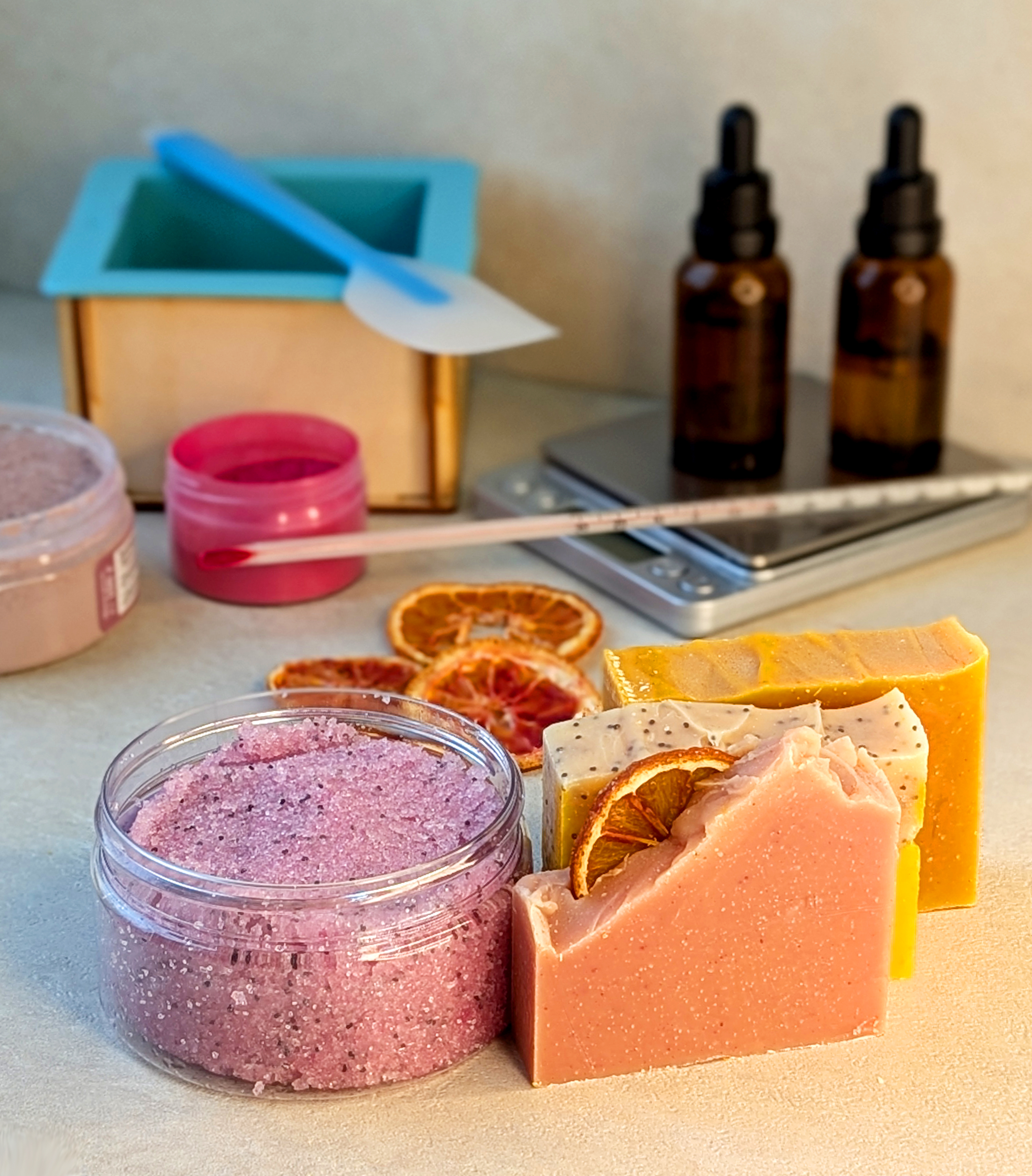 Мастер-класс по изготовлению мыла и скраба для тела