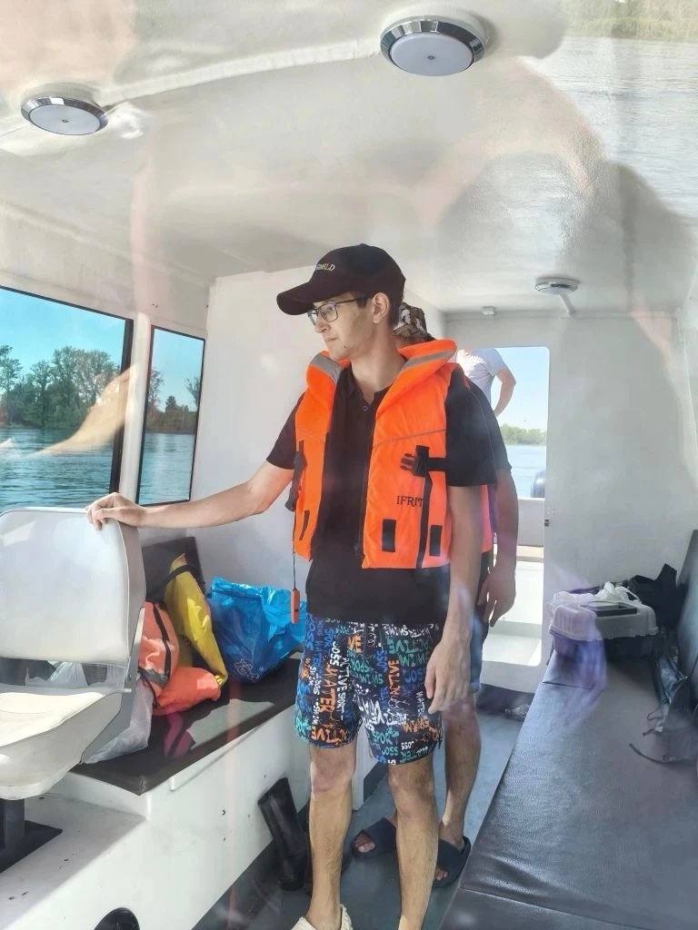 Прогулка по Красноярскому морю на катере
